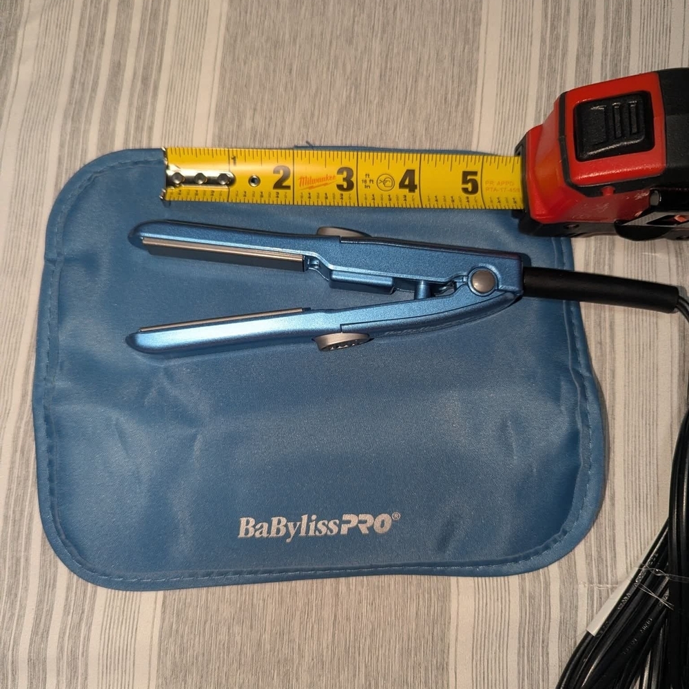BaByliss PRO Blue Mini Hair Straightener